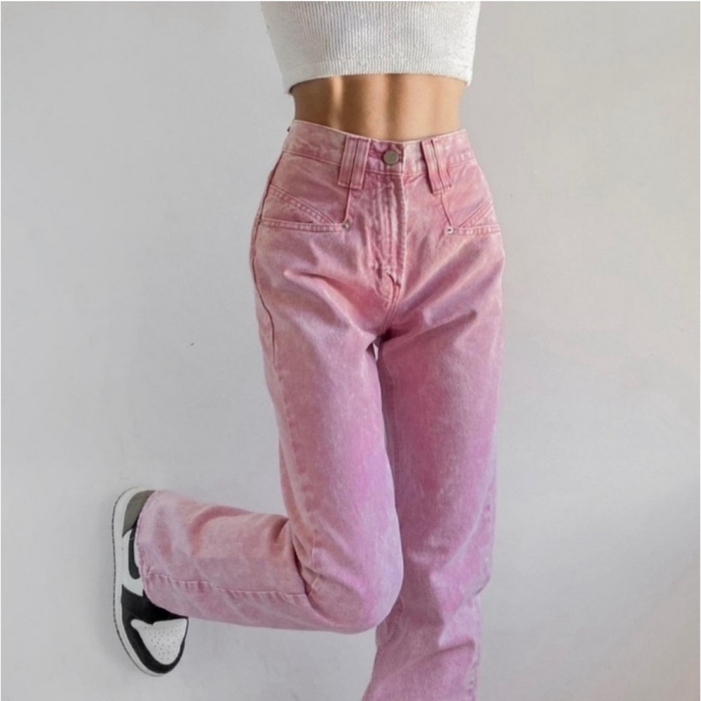 BDG Pink Cowboy Jeans